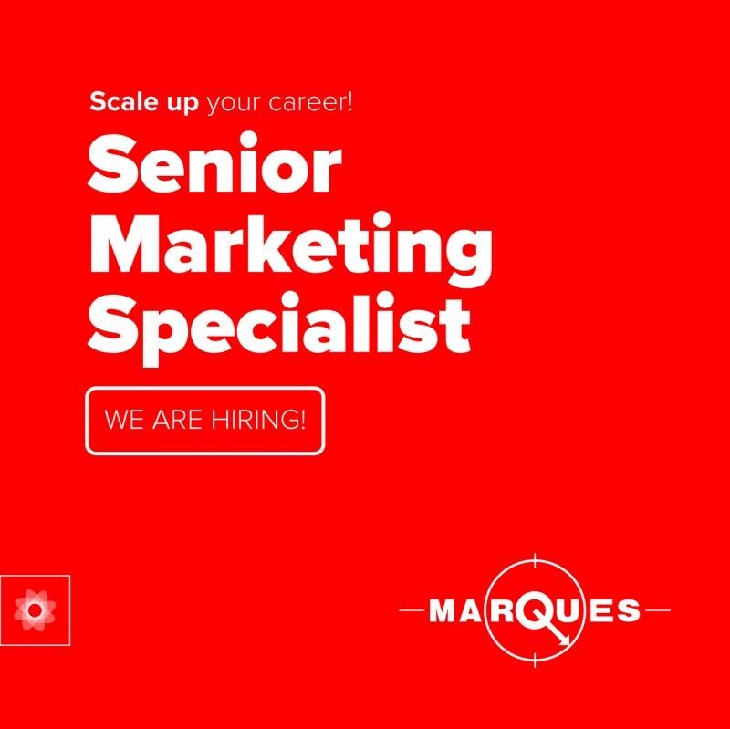 Job Offer by Balanças Marques: Senior Marketing Specialist