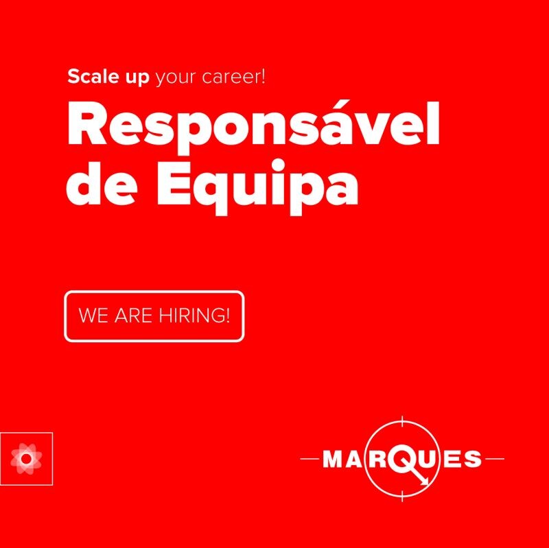 Job Offer by Balanças Marques: Team Manager