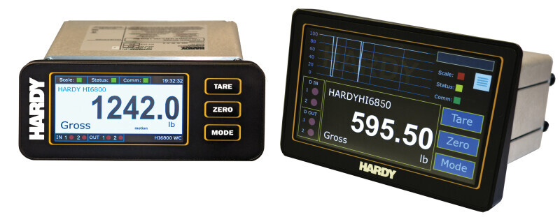 New HI6800 Series Weight & Application Controllers by Hardy Process Solutions