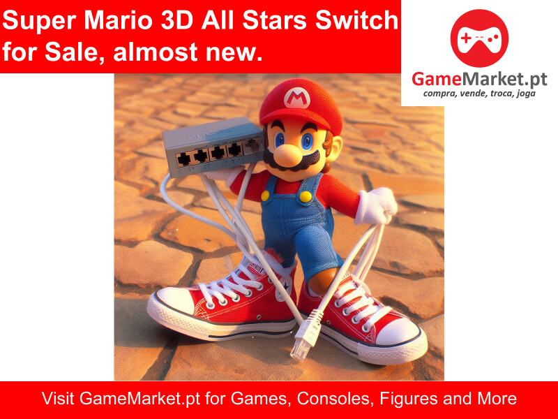 Super Mario 3D All Stars Switch for Sale, almost new