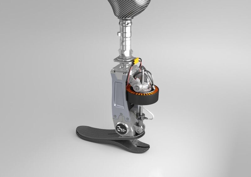 Introducing TF8, a groundbreaking prosthetic actuator powered by FUTEK's LCM300 Load Cell