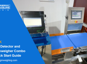 General Measure CW-6K Metal Detector and Checkweigher Combo – Quick Start Guide