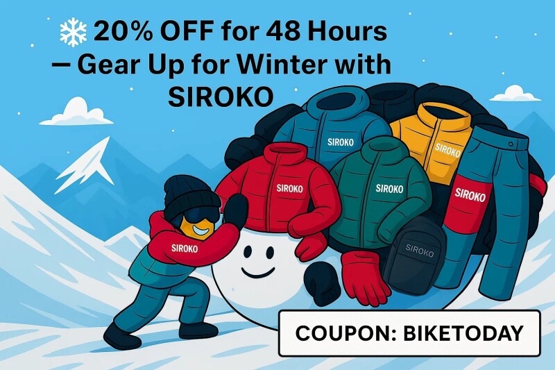 ❄️ Save 20% for 48 Hours – Get Ready for Winter with Siroko Gear
