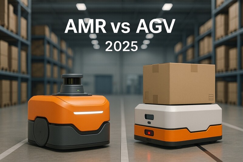 AMR vs AGV in 2025: What’s the Real Difference for Smart Intralogistics?