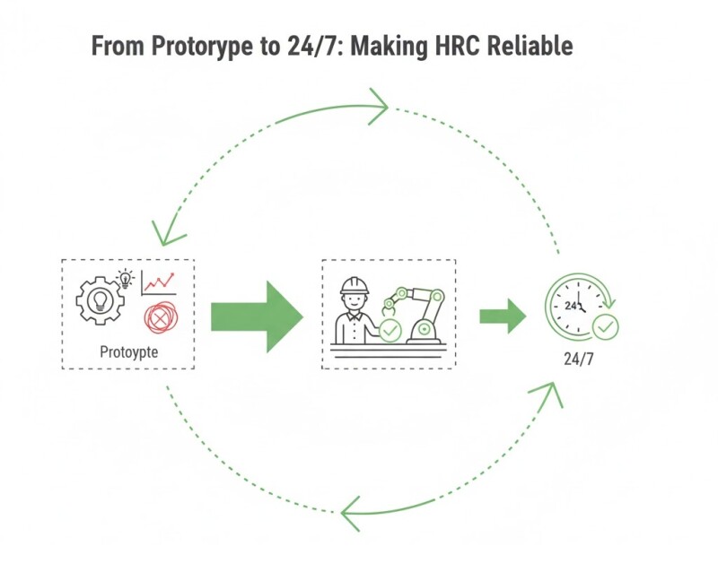 From Prototype to 24/7: Making HRC Reliable