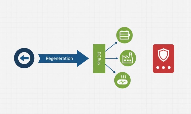 Regeneration and Braking: Energy and Safety Considerations