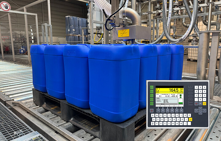 Automated Silane Filling for Evonik Antwerp with SysTec Weighing Technology