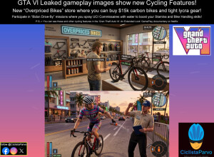 GTA VI Leaked gameplay images show new Cycling Features!