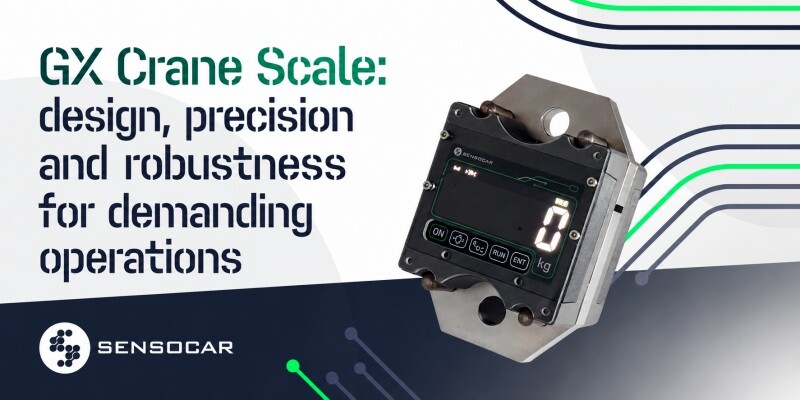 Sensocar GX Crane scale: Mobility and precision in every load