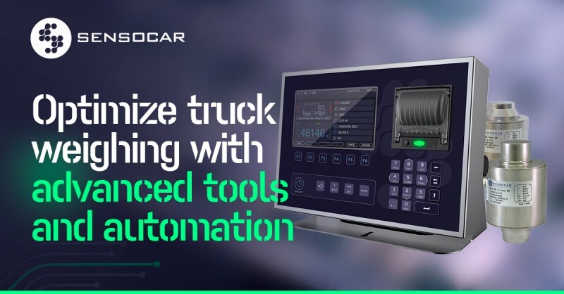 Article by Sensocar: Optimising the use of truck scales: Instrumentation, automation and accessories