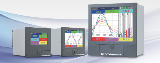 Introducing FDC's PR Paperless Recorders with 4.3", 5.6" and 12.1" Touch Screen Interface