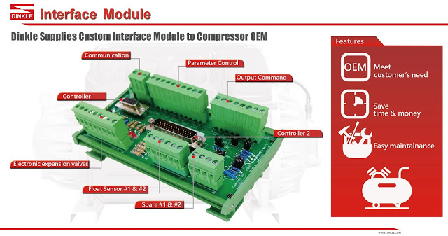 Dinkle Supplies Custom Interface Module to Compressor OEM