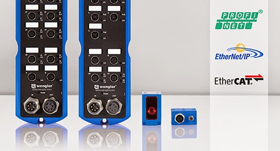 Intelligent Networking from Wenglor Sensoric now with EtherNet/IP, EtherCAT and PROFINET